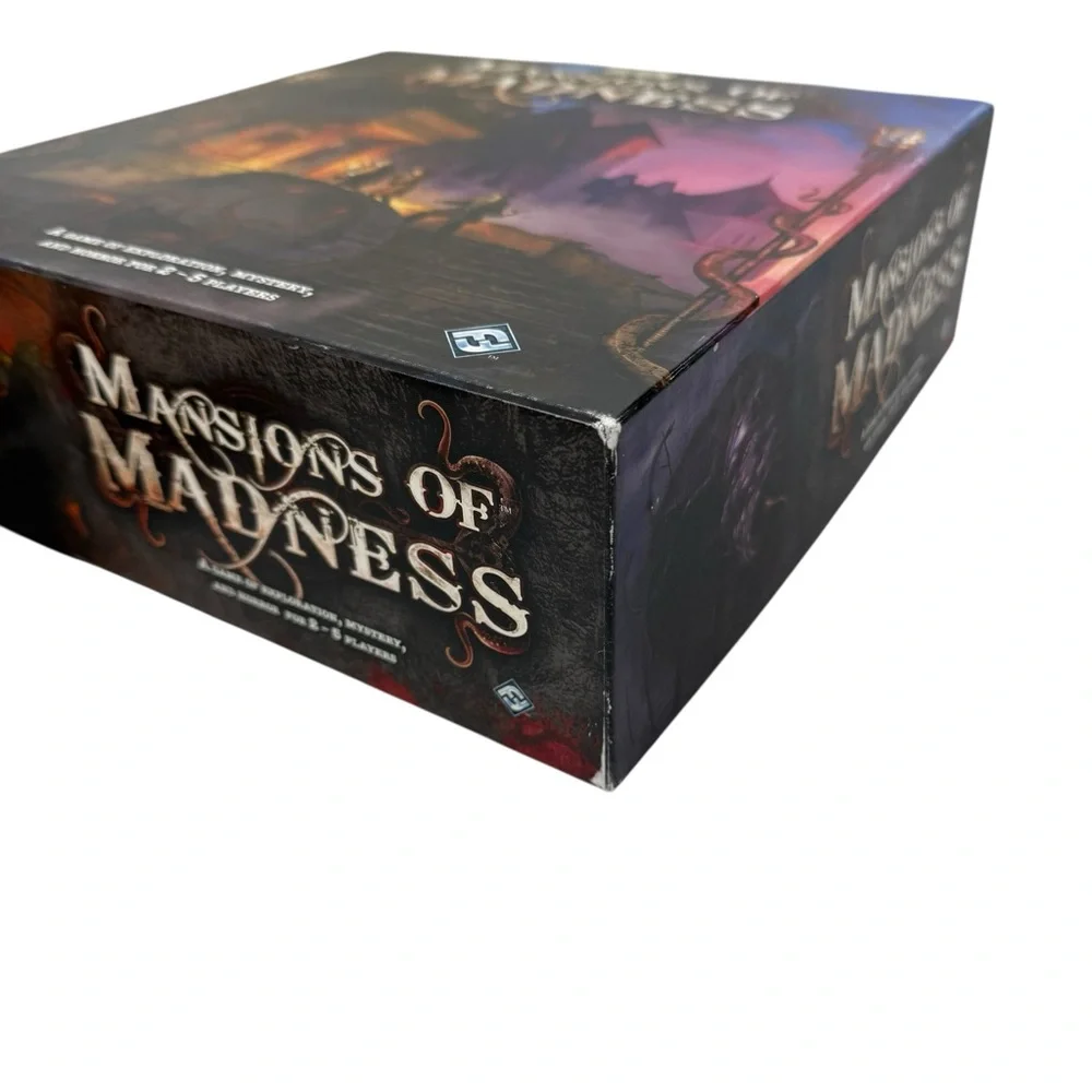 Mansions of Madness Board Game 1st Edition Arkham Horror Rare New Open Box